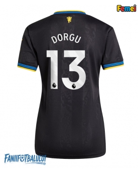 Manchester United Patrick Dorgu #13 Tricou Fotbal Replică 2025-26 Femei Treilea